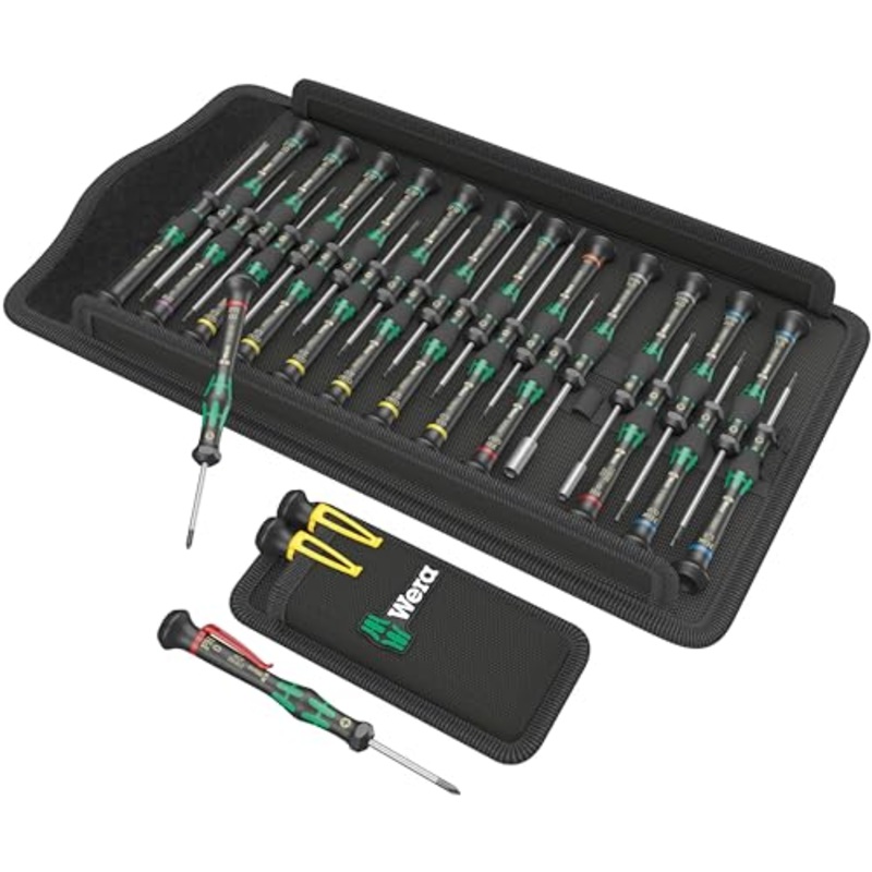 Wera Kraftform Micro Big Pack 2 05134027001 Electronic Screwdriver Set 29 Pieces