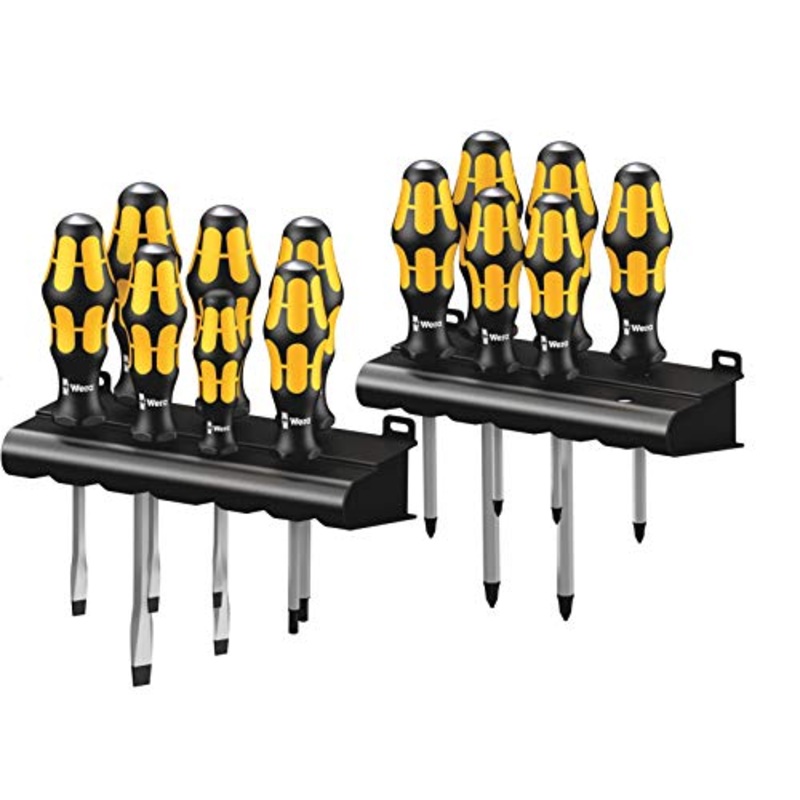 Wera Tools 13-piece Kraftform Big Pack 900 Chisel Driver Screwdriver Set