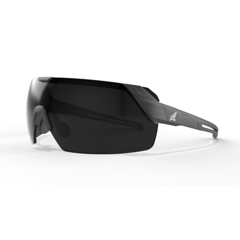 EDGE Makalu Z87 Safety Glasses for Men: Shatter Resistant Prescription Compatible Lenses | Available in Polarized, Tinted, or Clear | Anti-Slip Flexible Frames