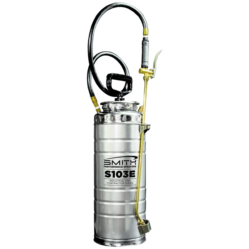 Smith Performance Sprayers Concrete Sprayer S103E 3.5 Gallon Stainless Steel
