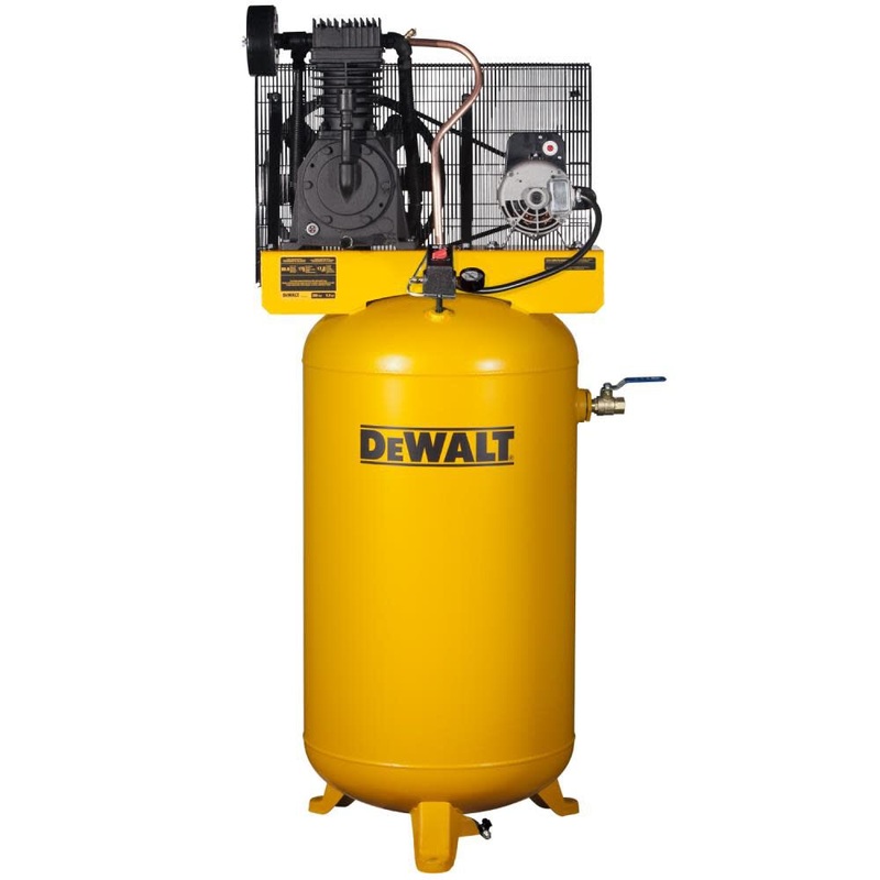DeWALT (DXCMV5048055.1) 5 HP 80 Gallon Oil-Lube Vertical Stationary Air Compressor