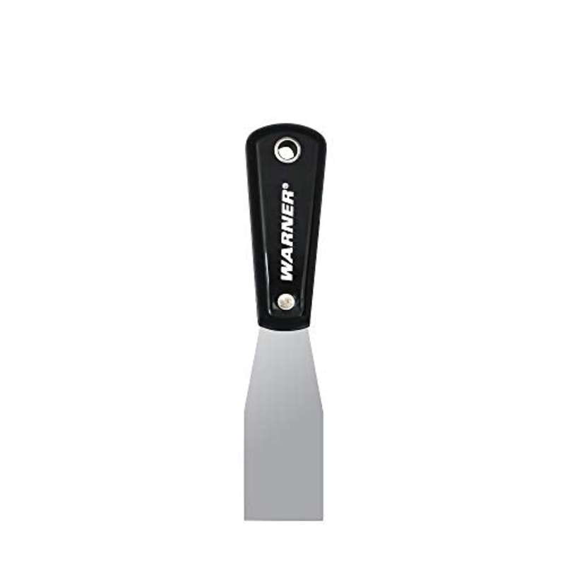 Warner 1-1/2" Stiff Putty Knife, Carbon Steel, Painter's Series, 10327