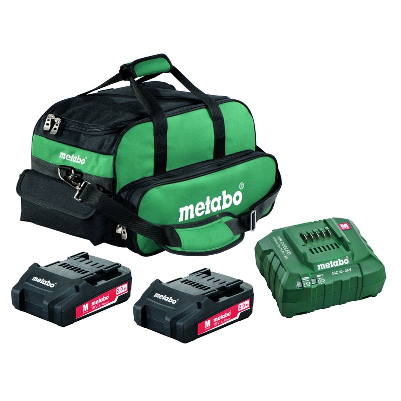 Battery Starter kit 2x 2.0Ah Ultra-M Compact Kit