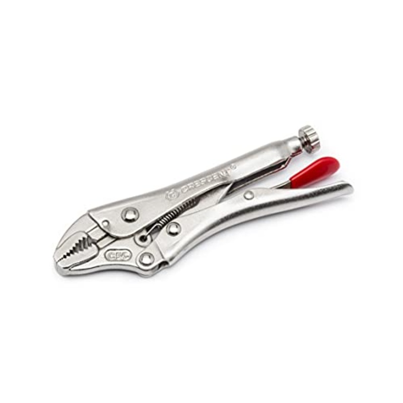 CRESCENT 5" Curved Jaw Locking Pliers with Wire Cutter - C5CVN-08