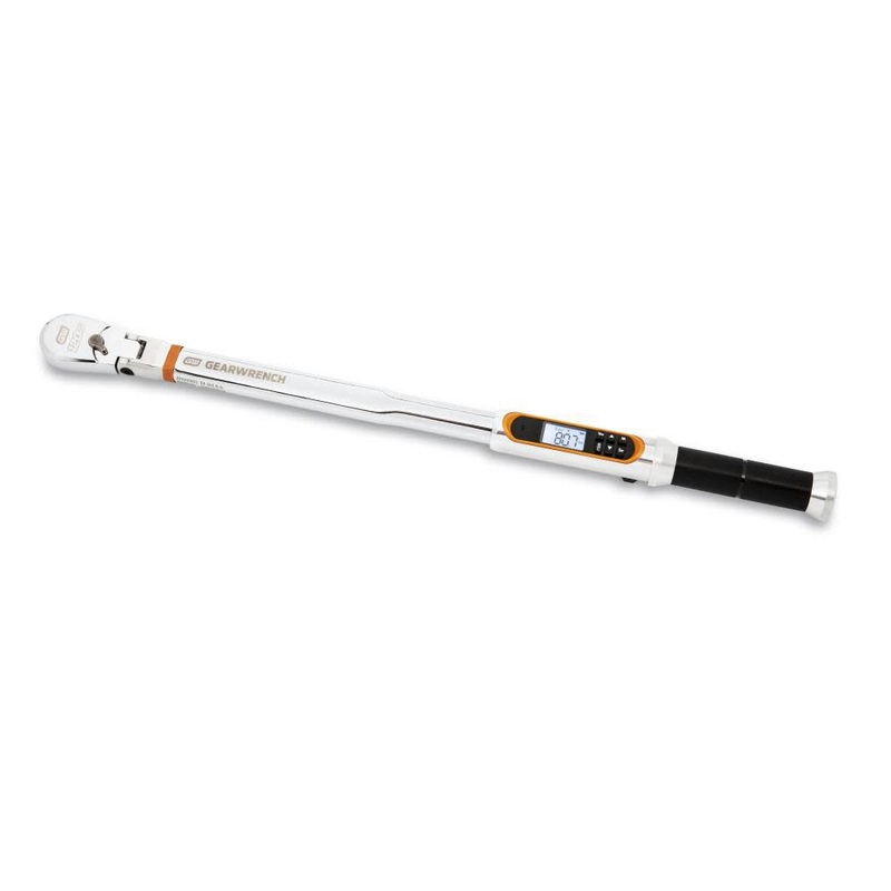 GEARWRENCH 1/2in Drive 120XP Flex Head Electronic Torque Wrench with Angle - 85196