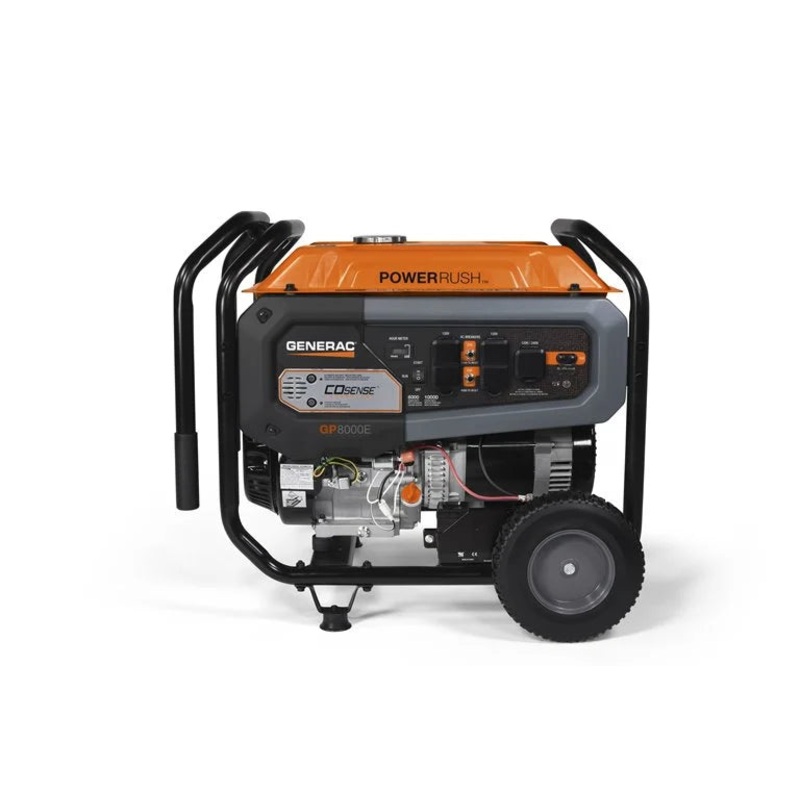 Generac Portable 8000W Generator with Electric Start (Model GP8000E)
