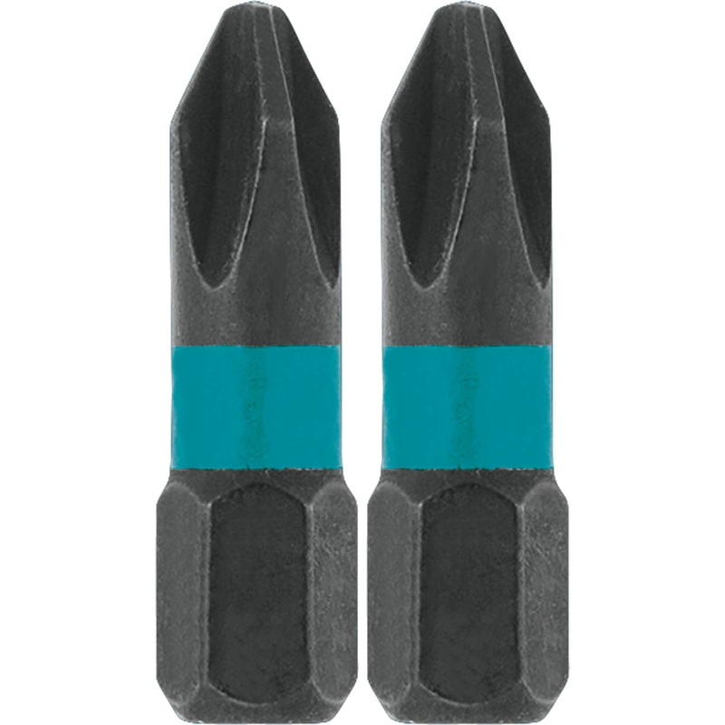 Makita (A-96469) Impact X #2 Phillips 1 Insert Bit (2-Pack)