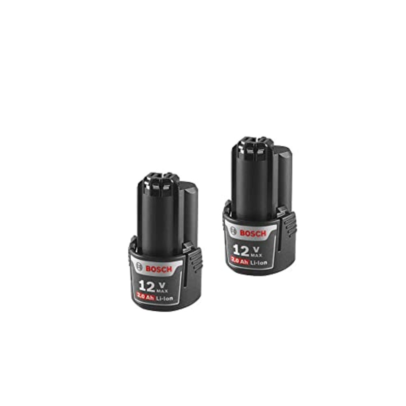 Bosch (BAT414) 2PK 12V Max Lithium-Ion 2.0 Ah Battery 2-Pack