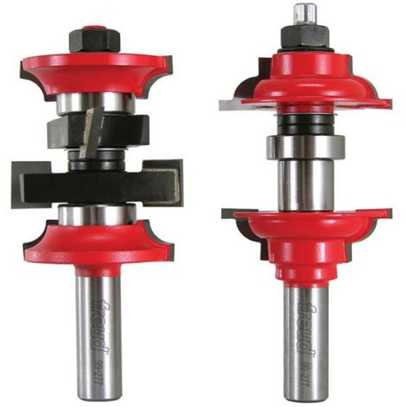 Freud 99-277: 1-7/8" (dia.) Entry & Interior Door Router Bit System with 1/2" shank, 4-19/32" overall length