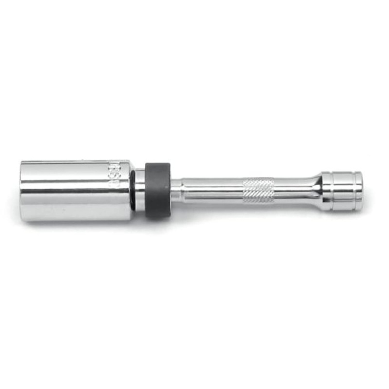 GEARWRENCH 3/8" Drive 6 Pt. 5/8" x 6" Magnetic Swivel Spark Plug Socket - 80546
