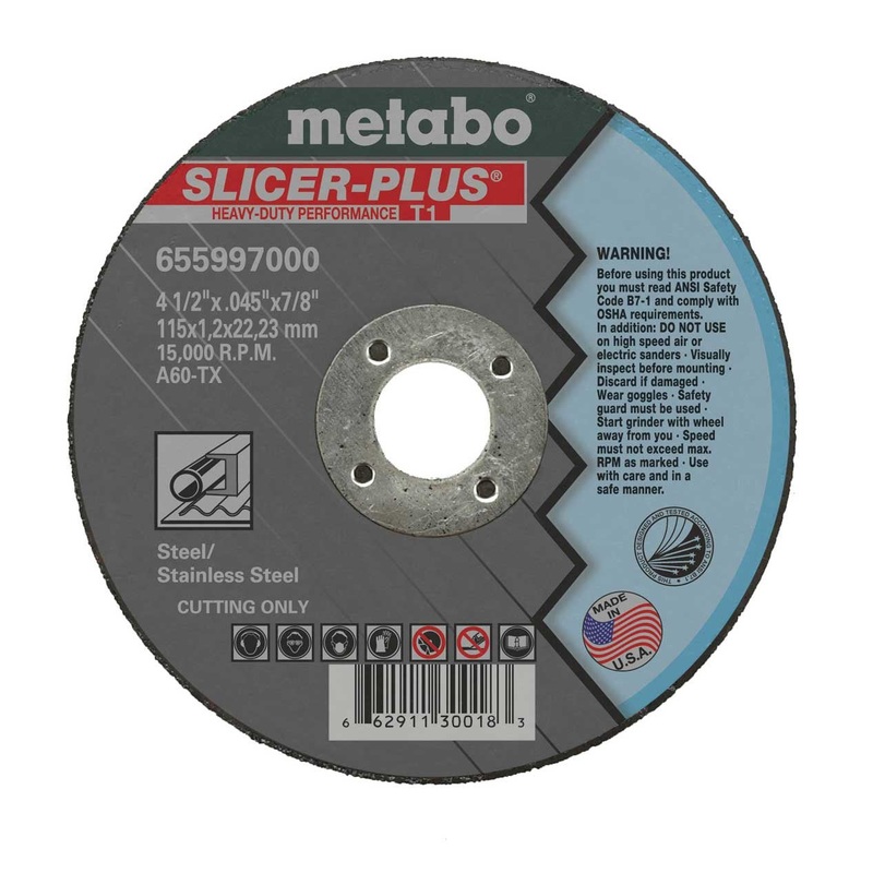 Metabo 655997000 4.5" x .045 x 7/8 Slicer Plus, 50 Pack