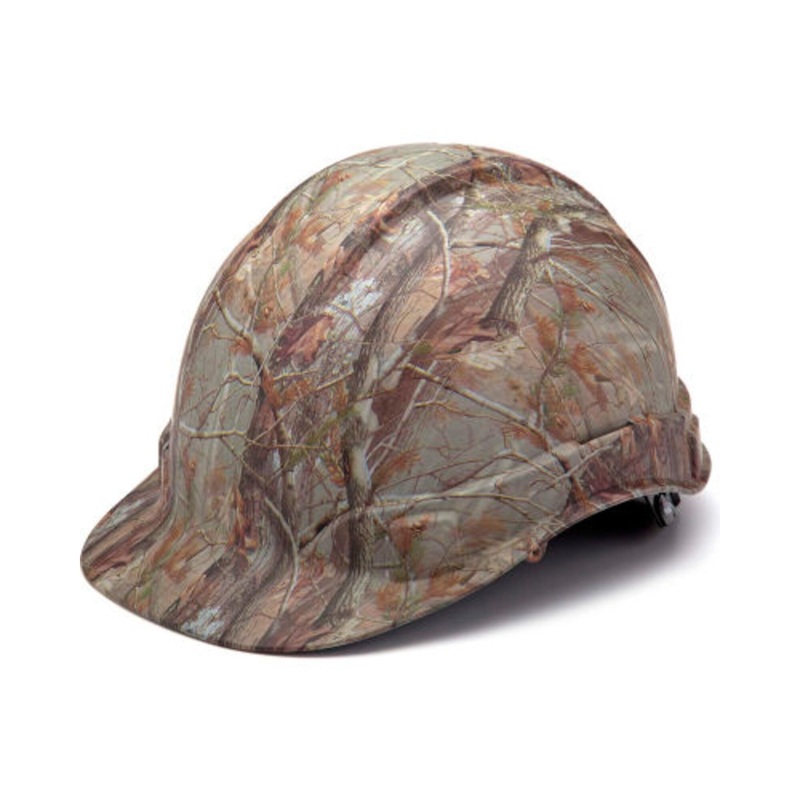 Pyramex Ridgeline Cap Style 4 Point Ratchet Hard Hat Camouflage
