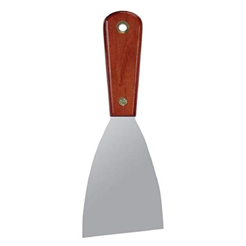 Warner Manufacturing Warner Tool 10749 3" SS Flex Putty Knife, Rosewood Handle, Multicolor