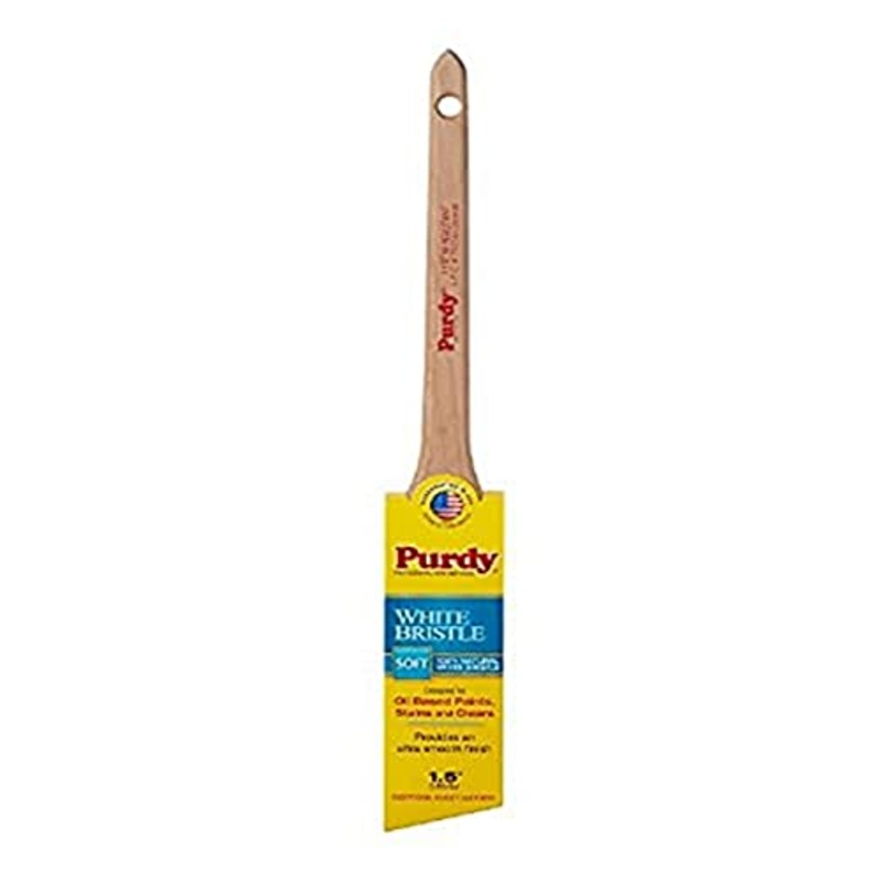 1-1/2" Purdy 144024415 Adjutant Angled Sash Paint Brush, White China Bristle