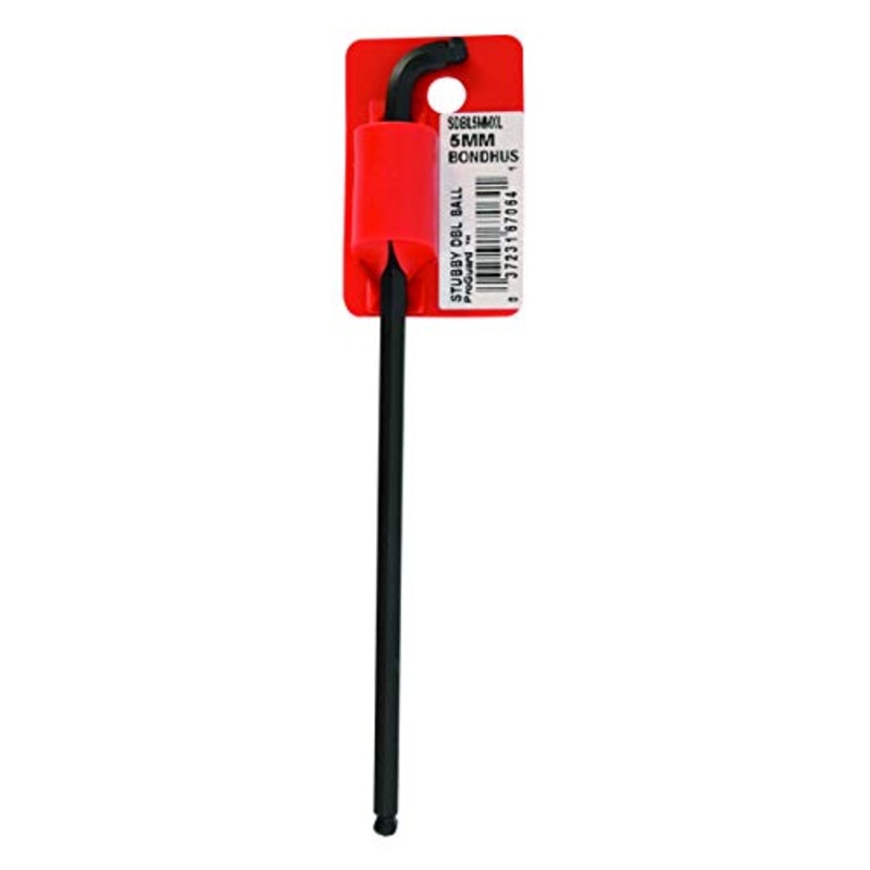 5mm Stubby Double Ball End L-Wrench Tagged & Barcoded