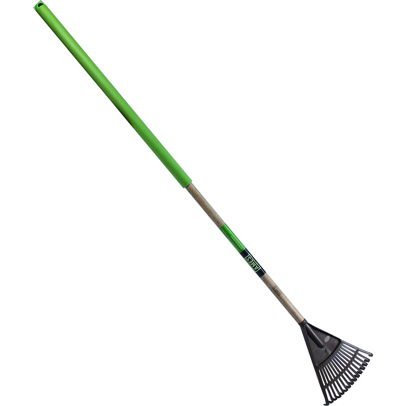 AMES 2916600 8-Inch Poly Floral Shrub Rake with Hardwood Handle, 55