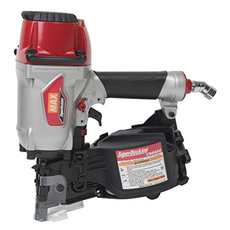MAX USA (CN665D) Decking Coil Nailer up to 2-1/2 In.