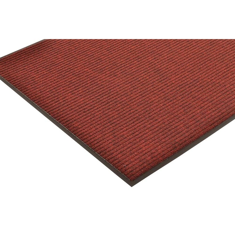 NoTrax 117 Heritage Rib Carpeted Entrance Mat for Lobbies and Indoor Entranceways, 3' x 5', Absorbent Indoor Commercial Rug for Home or Office, Brown, 117S0035BR 3' x 5' Brown
