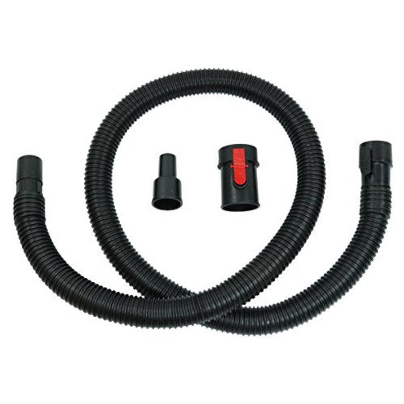 [ USED ] Ridgid Tug-A-Long Genuine OEM 31713 1-7/8 Inch, 7 Foot Vacuum Hose Kit for Wet / Dry Vacuums w/ 1-1/4 Adapter