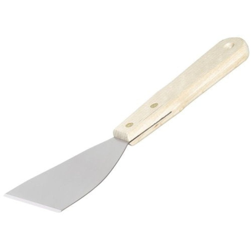 Warner Manufacturing Warner Tool 387 Bent Burn-Off Scraper, Long Handle, 060", Heavy Duty, Multicolor