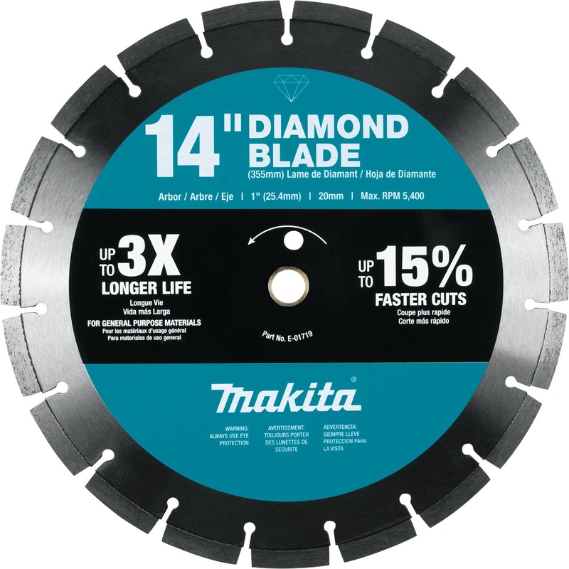 14" Diamond Blade, Segmented, General Purpose