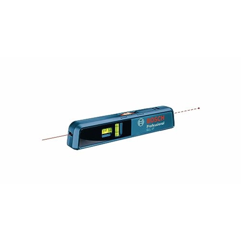 BOSCH GLL 1 P 65 Ft Line and Point Laser, Includes 2 AA Batteries & Versatile Mount