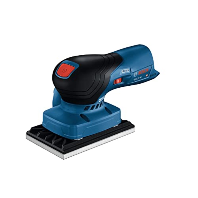BOSCH GSS12V-40N 12V Max Brushless Orbital Finishing Sander With Dust Bag, 1/4 and 1/3 Sheet (Bare Tool)