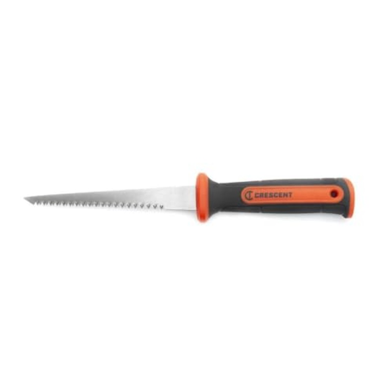 Crescent 12" Jab Saw - Hand Saw - Cutter Tool - Cutting Saw with Coarse Triple Teeth, Hand & Finger Contact Points & Dual Material Handle - CTJSAW