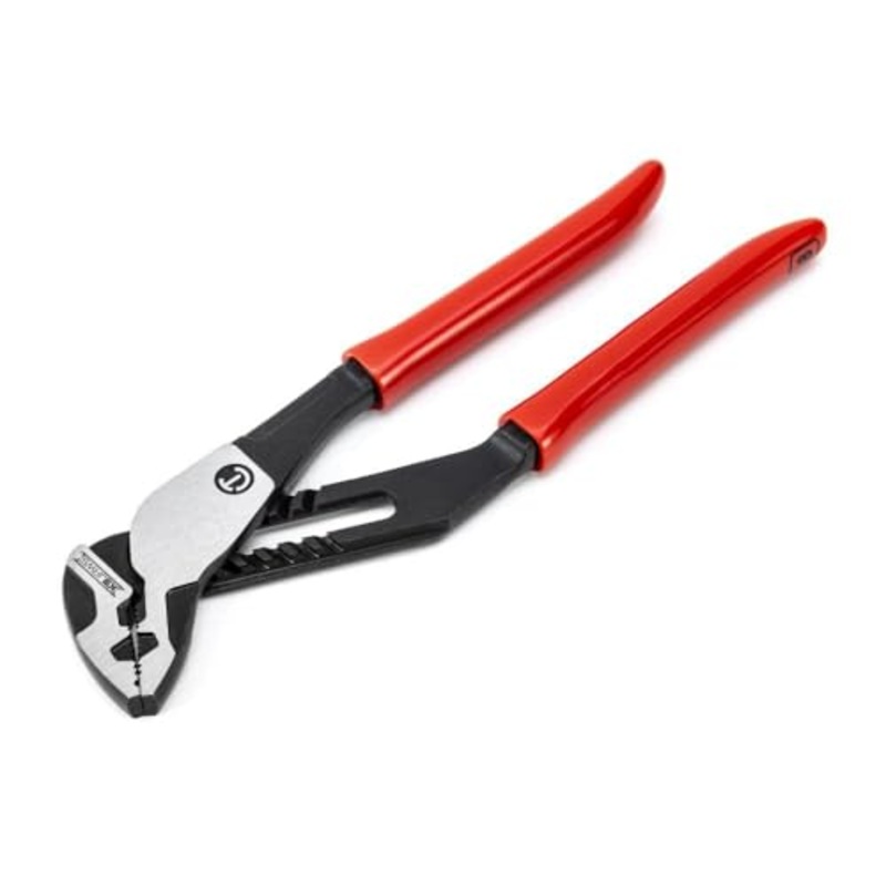 Crescent Z2 K9 Straight Jaw Dipped Handle Tongue & Groove Pliers - Home Improvement, Mechanic, Plumbing & Repair Hand Tool - 12" - RTZ212