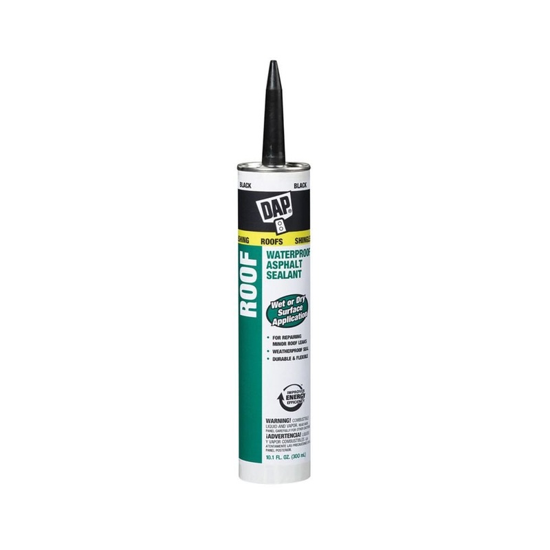 Dap 6-Packk 10.1 oz. Roof Waterproof Asphalt Filler and Sealant