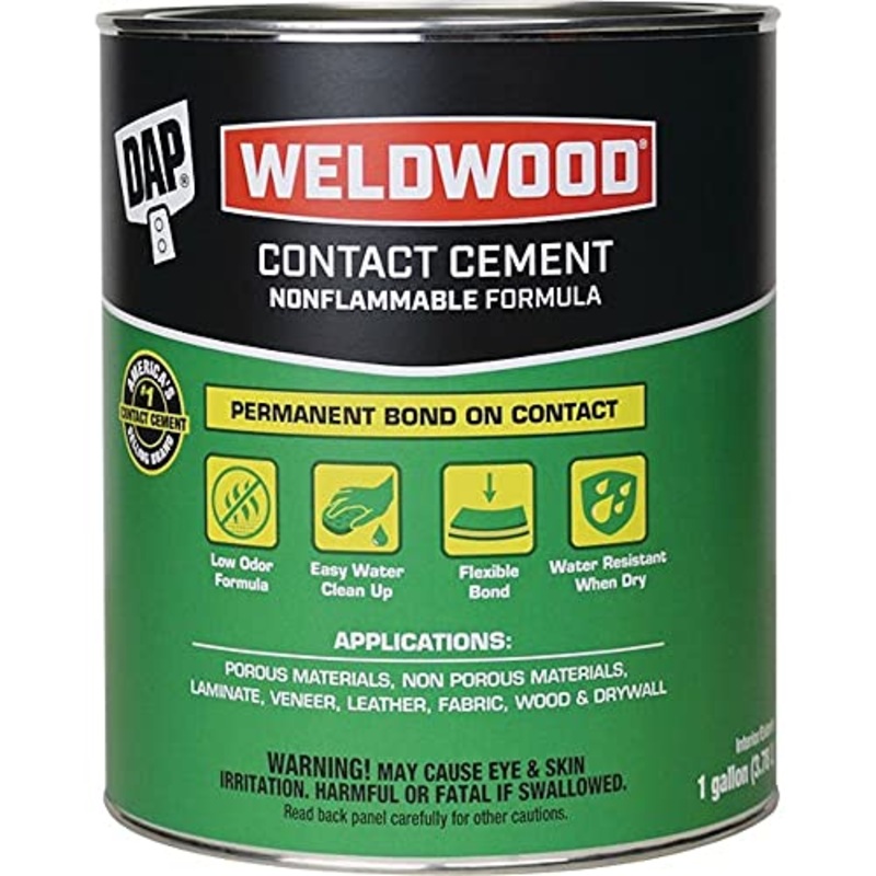DAP Weldwood Non-Flammable Contact Cement (1-Gallon/Natural)
