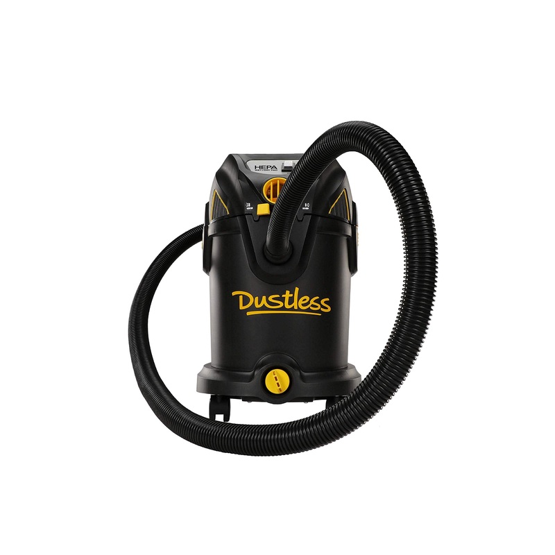 HEPA Wet+Dry Pro Vacuum, 8 Gallon Shop Vac-Wet+ Dry Vacuum. Commercial, Silica Rule Compliant Contractor, Professional, Home use. Dustless Vacuum. Lead Safe, Concrete Vacuum