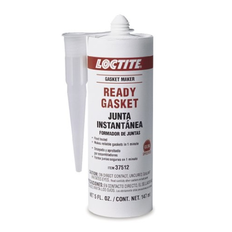 Loctite Automotive 1-Minute Flange Sealant & Gasket Maker - High-Temp, High Performance, Sensor-Safe, Black, 5 fl oz, 1 Pack