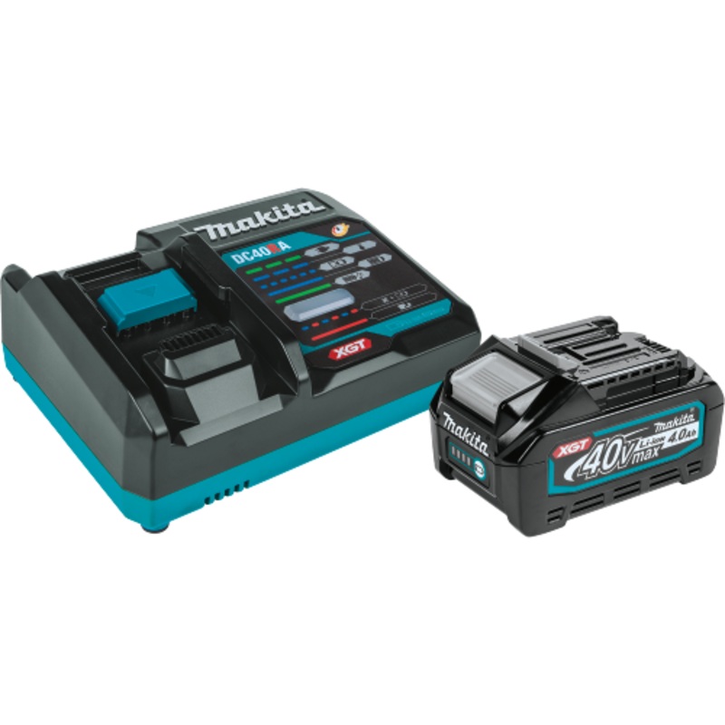 Makita (BL4040DC1) 40V max XGT Battery and Charger Starter Pack (4.0Ah)