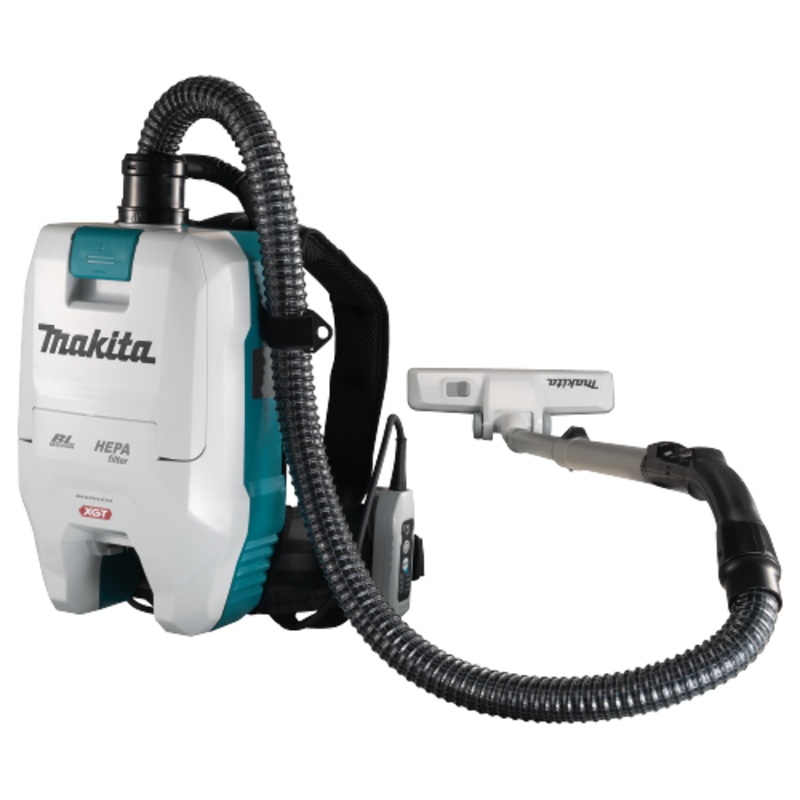 Makita (GCV05ZX) 40V max XGT Brushless Cordless 2 Quart HEPA Filter Backpack Dry Vacuum, Tool Only