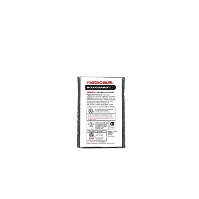Rectorseal 66366 Metacaulk Box Guard, Black