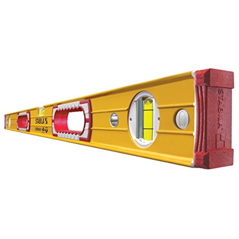 STABILA 48 In. Builders Level, Magnetic, High Strength Frame, Accuracy Certified Professional Level