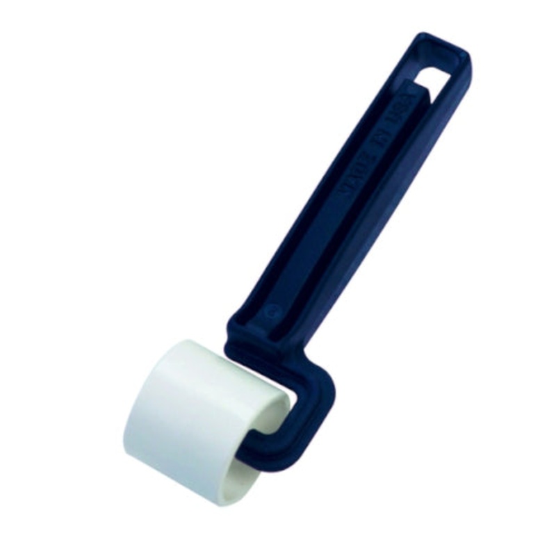 Warner Manufacturing 1" Plastic Flat Seam Roller, Single Bracket