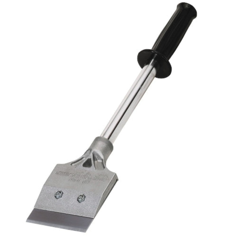 Warner Manufacturing 4" Strip 'N' Clean Scraper, Steel with Rubber Grip, 16-3/4" Overall Length not