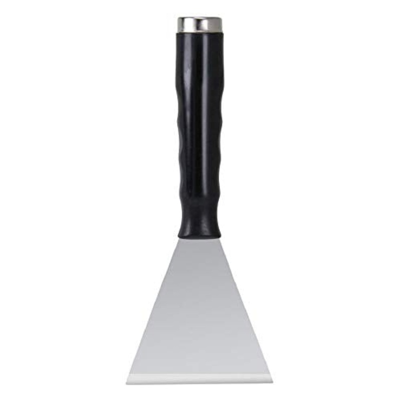 Warner Manufacturing Warner Tool 10738 4 SS Blade Pole Scraper w/Threaded Handle, 4" Straight, Multicolor