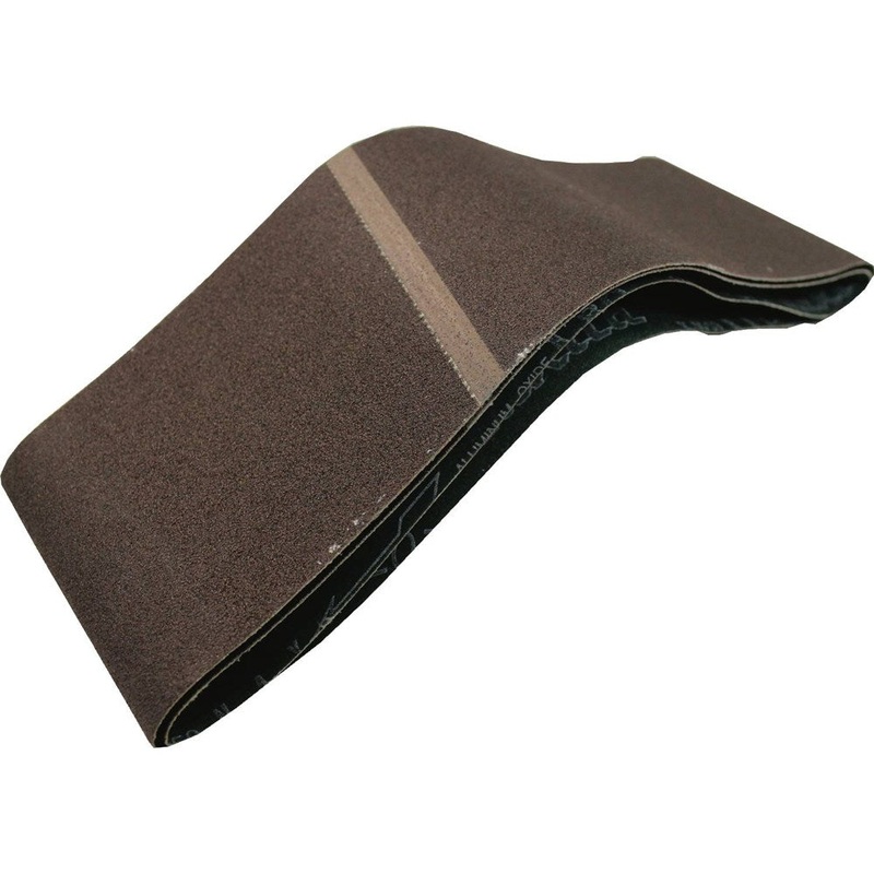 4 in. x 24 in. Abrasive Belt, 80 Grit, 2/pk