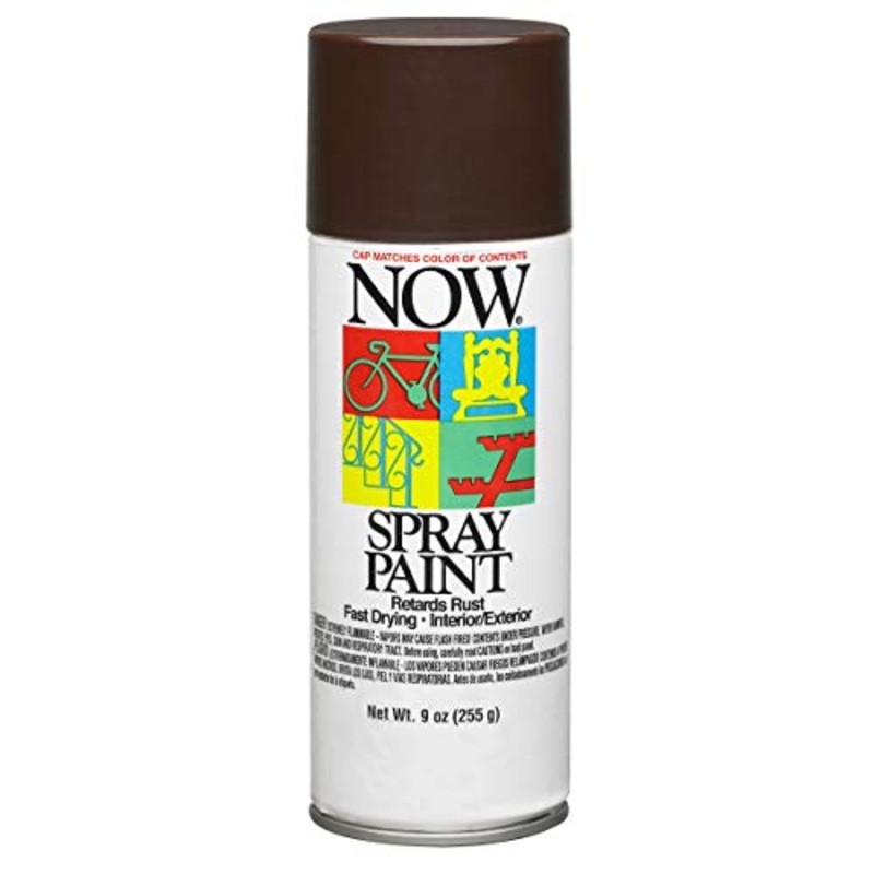 9 oz Krylon 21208 Cocoa Brown Now Enamel Spray Paint
