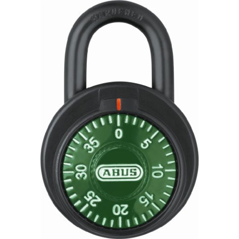 ABUS 78/50 KC 2-Inch Locker Dial Combination Padlock, Green