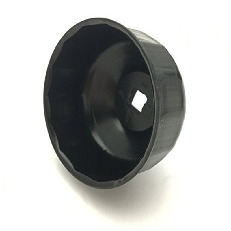 CTA Tools A270 Cap-Type Oil Filter Wrench, 65mm x 14 Flute - Compatible with Subaru - Professional Grade, Black Finish, Precision-Stamped, Deep-Reach, 3/8-Inch Drive, Oil Filter Wrench