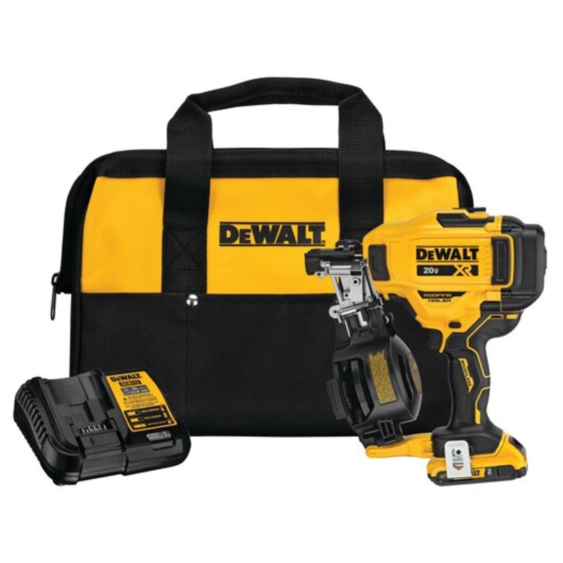 DeWALT (DCN45RND1) 20V Cordless Roofing Nailer Kit