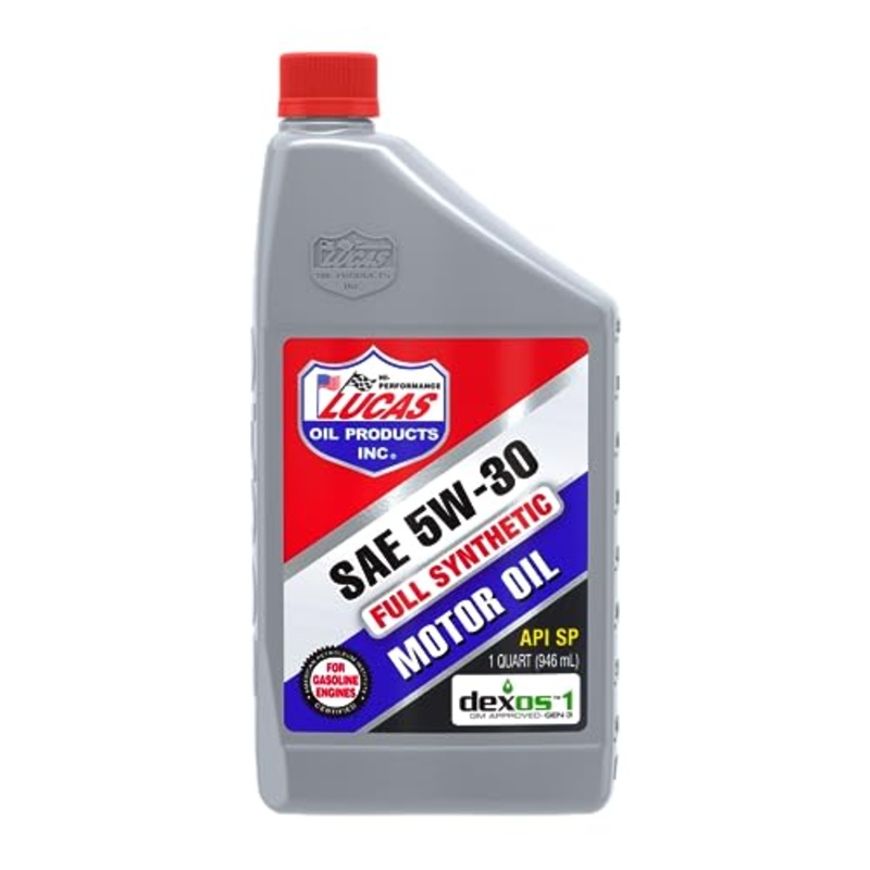 Lucas Oil 10049 SAE 5W-30 Synthetic Motor Oil - , 1 Quart (32 Ounces)