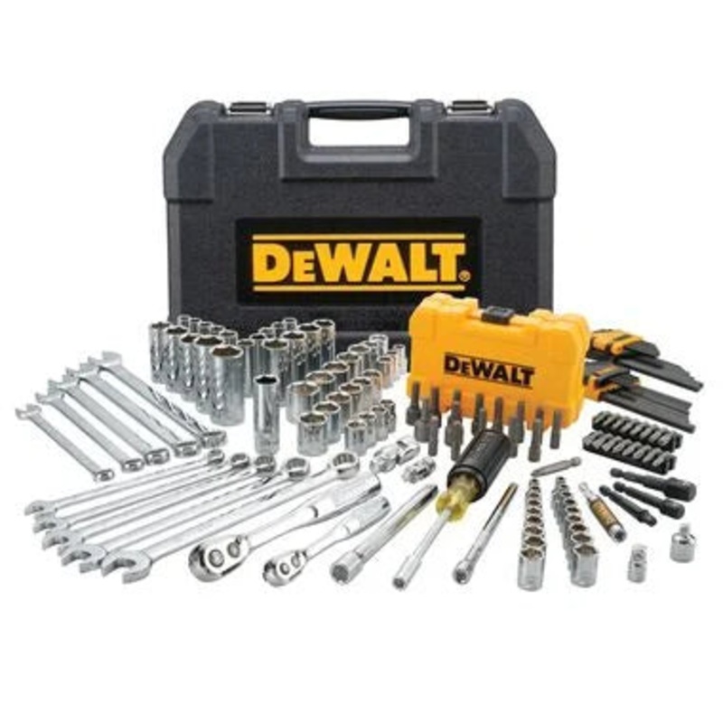 DEWALT (DWMT73802) Mechanics Tools Kit and Socket Set, 142-Piece