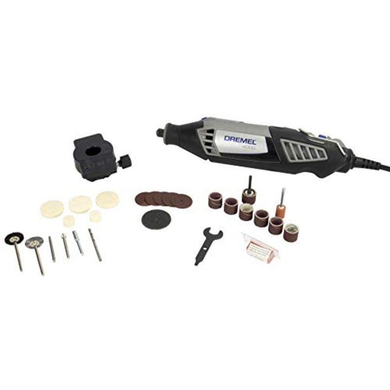 Dremel 4000 Series 28 Piece 1.6A Corded Electric Variable Speed Rotary Tool Kit (Renewed)