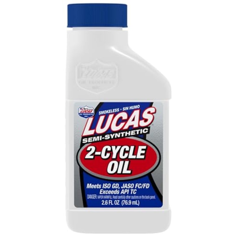 Lucas Oil Semi-Synthetic 2-Cycle Oil 2.6 Fluidounces
