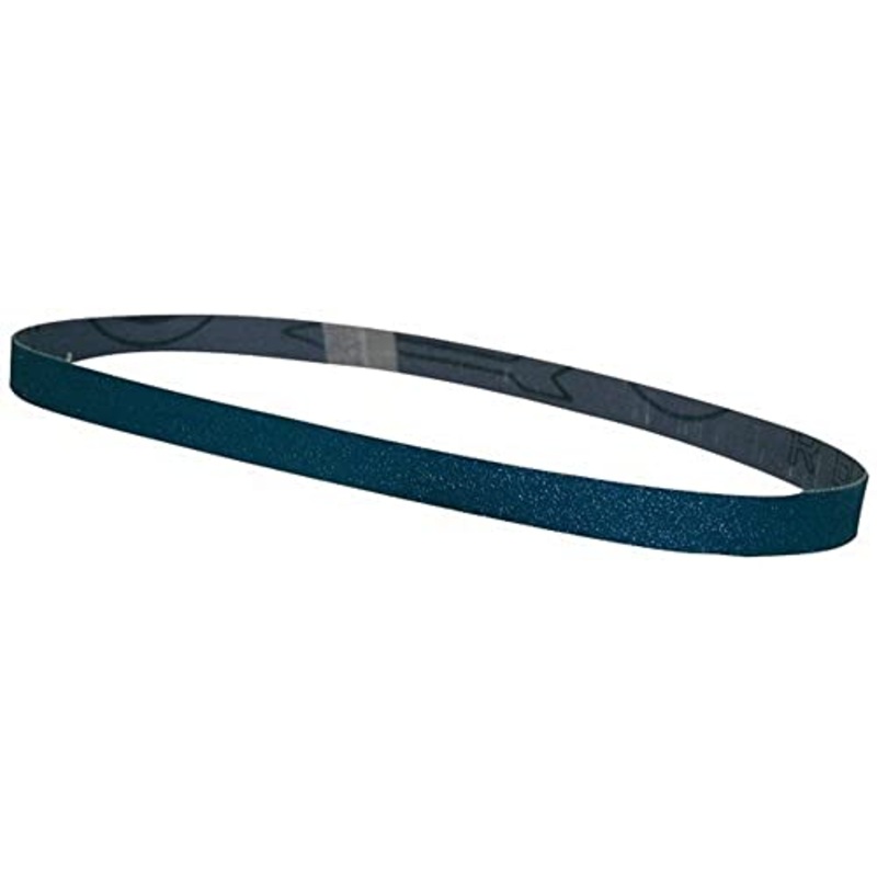 Makita A-34447 3/8-Inch x 21-Inch Abrasive Sanding Belt 40 Grit - 10 Pack